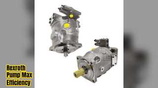 Efficacité de la pompe hydraulique Rexroth A10VSO71