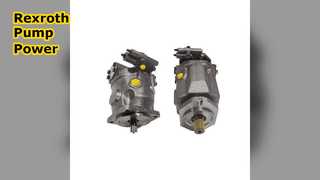 Puissance de la pompe hydraulique Rexroth A10VSO